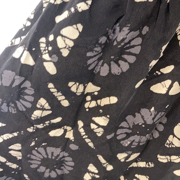 Madewell Silk Black Mini Dress Size 4 - Picture 4 of 6